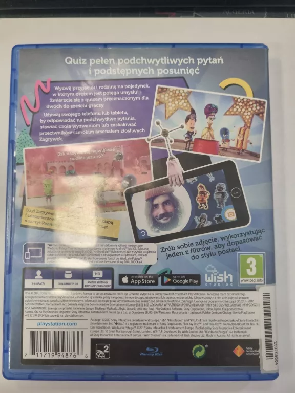 GRA PS4 WIEDZA TO POTĘGA