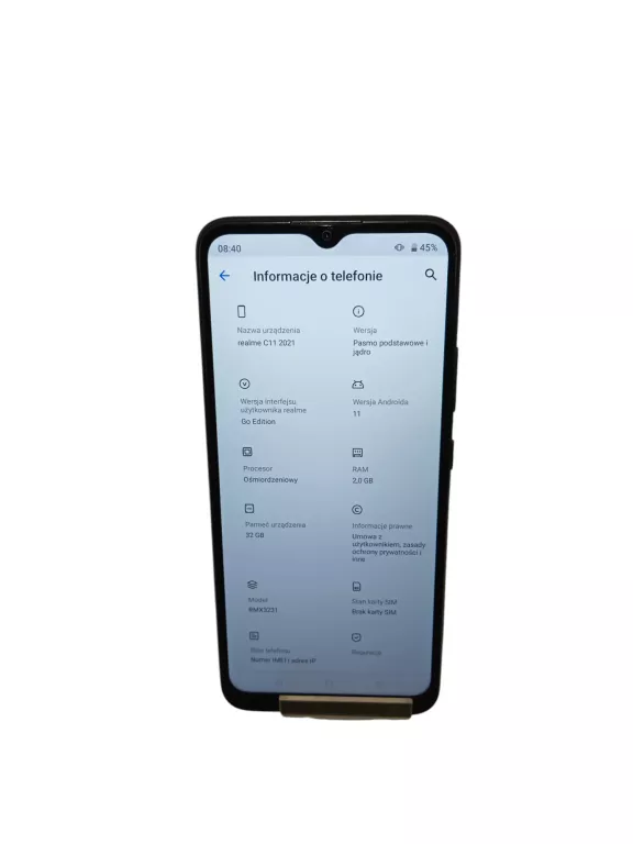 TELEFON REALME C11 2021 2/32GB SOLO