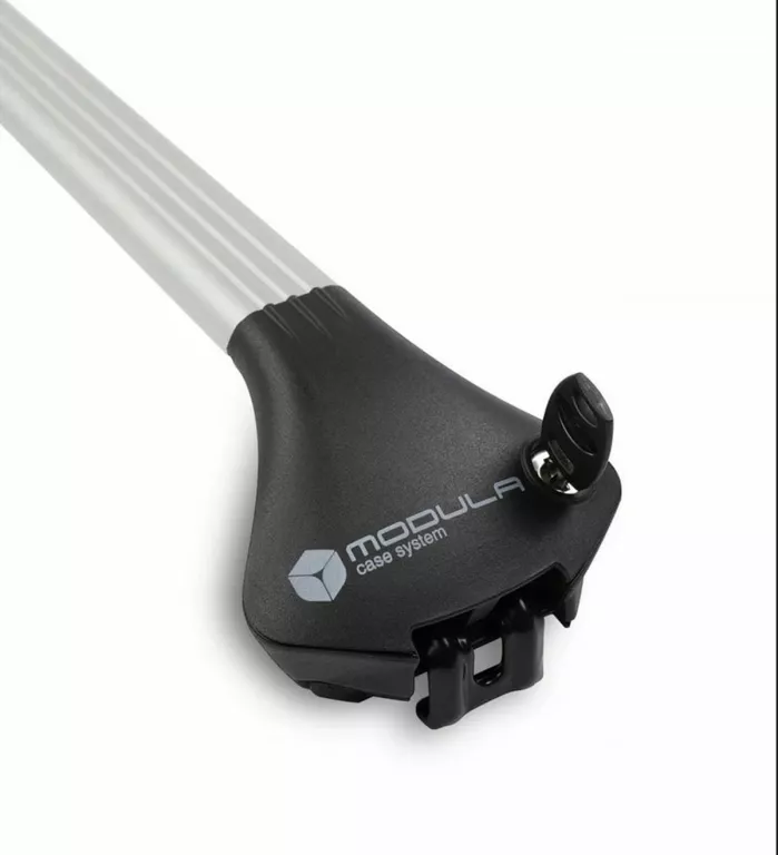 BAGAŻNIK DACHOWY NA RELINGI ZINTEGROWANE MODULA OVAL BAR SREBRNY STAN CUDO