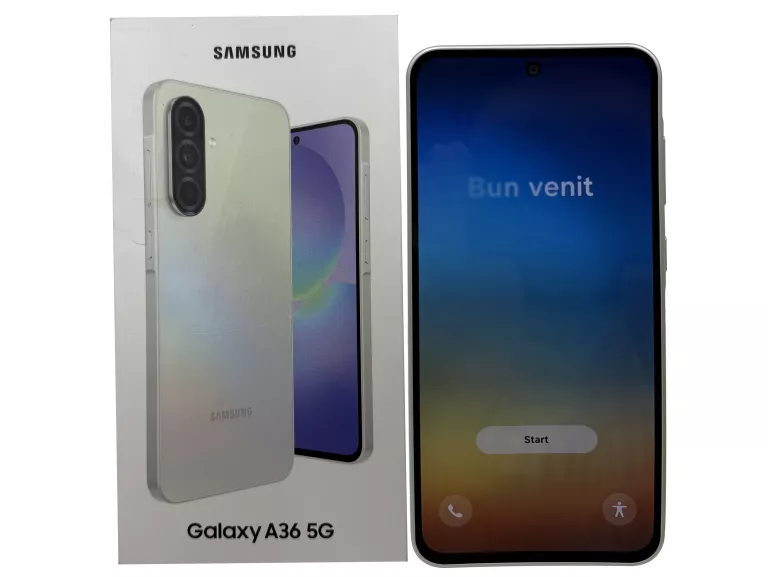 TELEFON SAMSUNG GALAXY A36 5G SM-A366B 6/128GB LIME - JAK NOWY, NA CZESCI