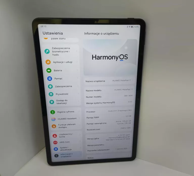 TABLET HUAWEI MATEPAD 11 6/128 GB