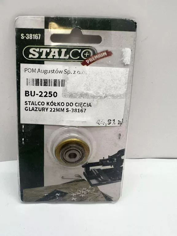 KÓŁKO DO CIĘCIA GLAZURY 22MM STALCO S-38167 KOMPLET