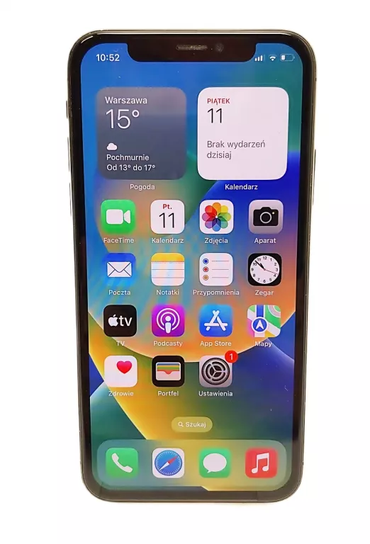 TELEFON IPHONE X 64GB USB ŁAD ZAM ETUI 100% KONDYCJI