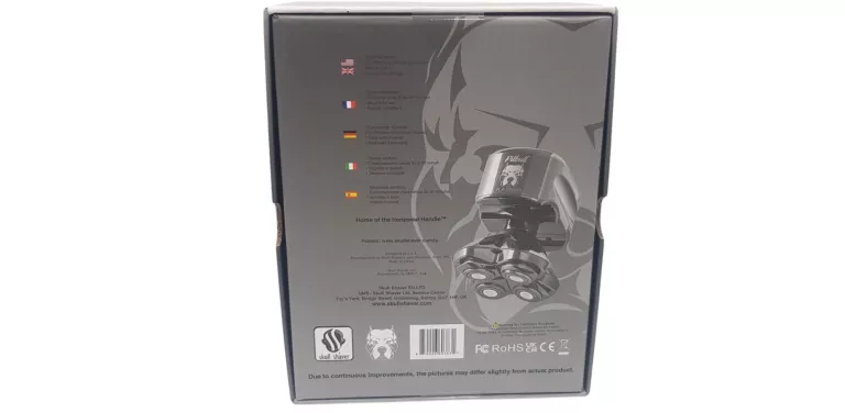 GOLARKA MĘSKA ELEKTRYCZNA SKULL SHAVER PITBULL PLATINUM PRO WŁOSY I ZAROST