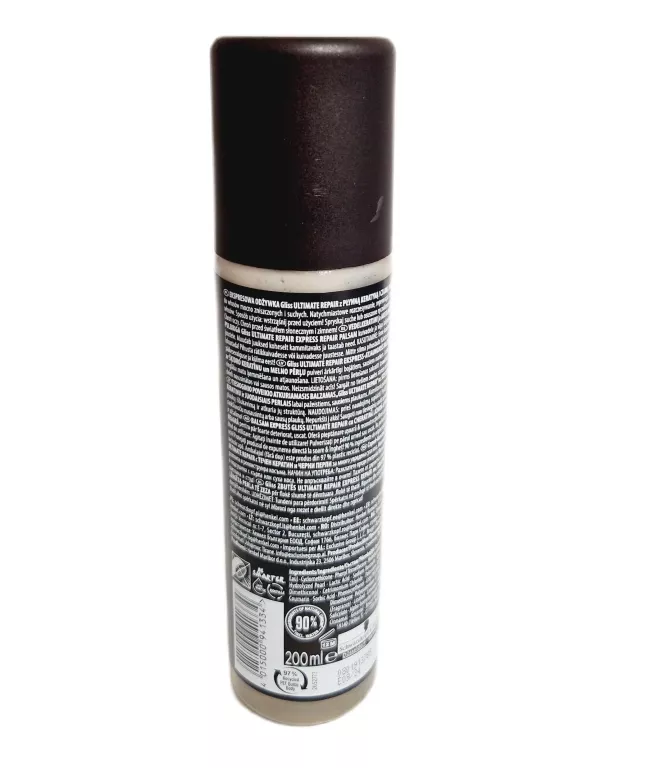 EKSPRESOWA ODZYWKA GLISS ULTIMATE REPAIR 200ML