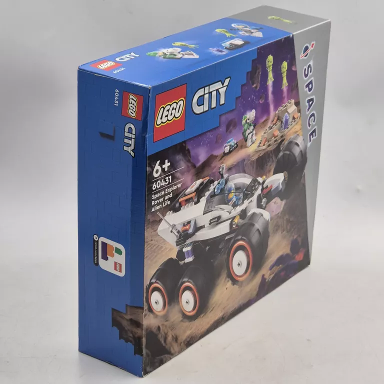 KLOCKI LEGO CITY 60431 KOSMICZNY ŁAZIK I BADANIE ŻYCIA W KOSMOSIE
