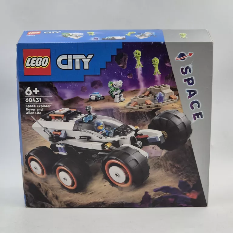 KLOCKI LEGO CITY 60431 KOSMICZNY ŁAZIK I BADANIE ŻYCIA W KOSMOSIE