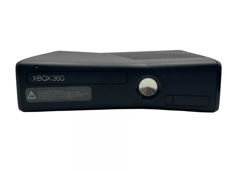 KONSOLA MICROSOFT XBOX 360 SLIM 4GB MODEL: 1439  CZARNY + 2 PADY