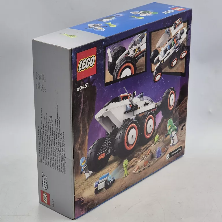 KLOCKI LEGO CITY 60431 KOSMICZNY ŁAZIK I BADANIE ŻYCIA W KOSMOSIE