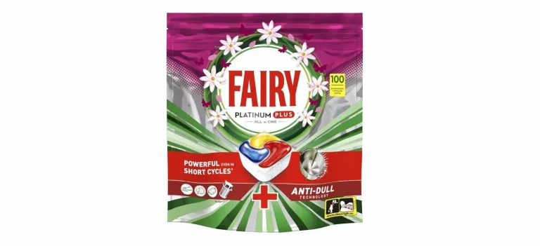 FAIRY ALL IN ONE FAIRY PLATINUM PLUS KAPSUŁKI DO ZMYWARKI CYTRYNA 100 SZT