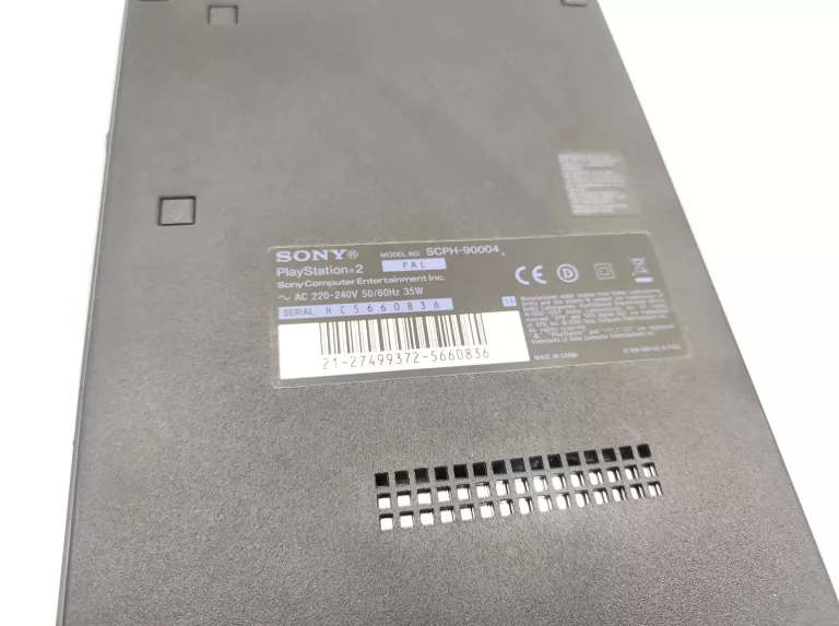 KONSOLA PS2 SLIM SCPH-900004 + 6 GIER
