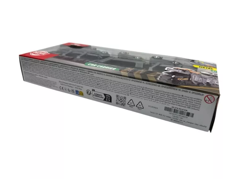 TRANSPORTER SAMOCHODOWY Z 3 SAMOCHODAMI DICKIE TOYS