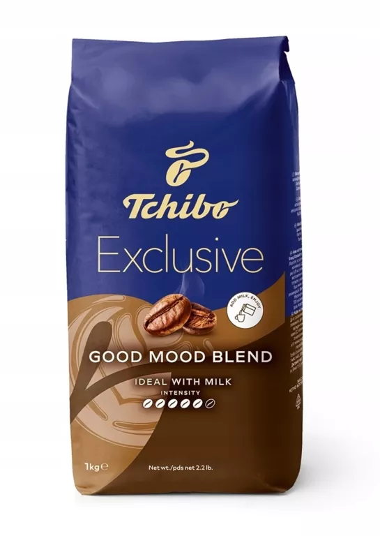 KAWA ZIARNISTA TCHIBO EXCLUSIVE GOOD MOOD BLEND 1000G