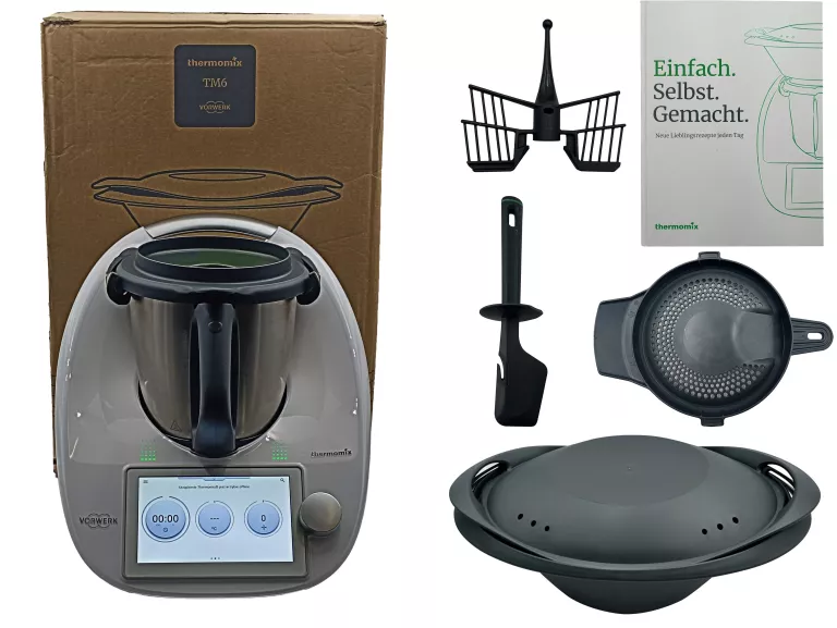 WIELOFUNKCYJNY ROBOT KUCHENNY VORWERK THERMOMIX TM6 + AKCESORIA