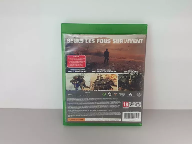 GRA DO XBOX ONE MAD MAX