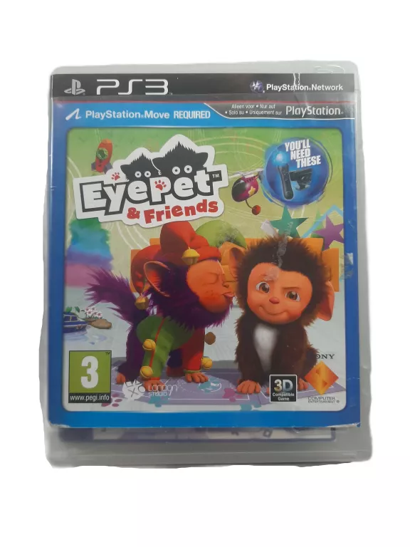 GRA NA PS3 EYEPET &FRIENDS