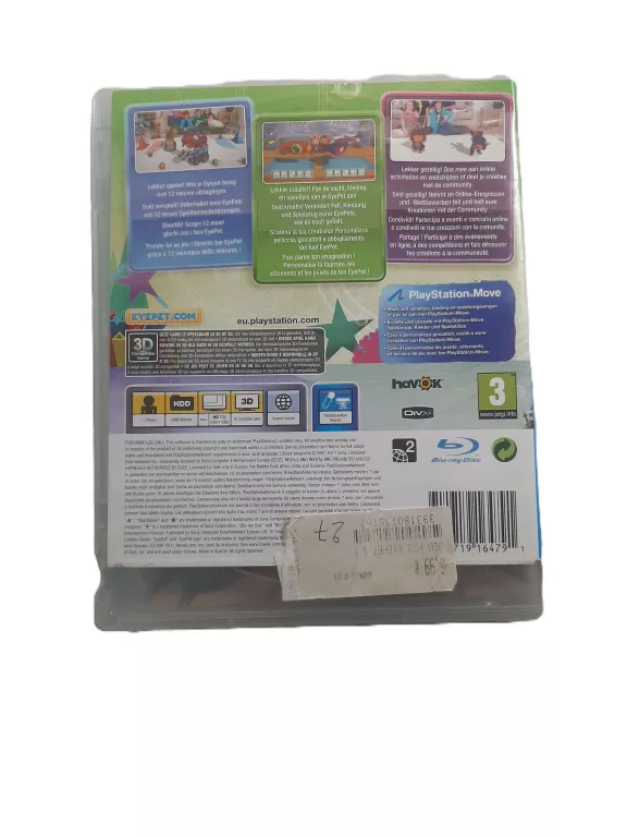 GRA NA PS3 EYEPET &FRIENDS