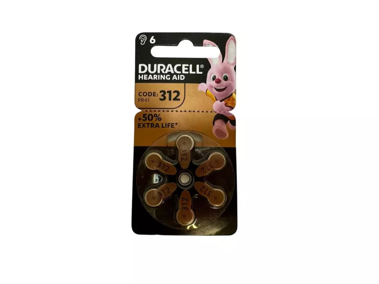 BATERIE DO APARATÓW SŁUCHOWYCH DURACELL PR41 6 SZT.