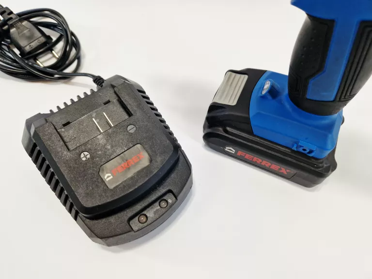 WKRĘTARKA FERREX FB 16 Z AKUMULATOREM 16V 2.5AH + ŁADOWARKA