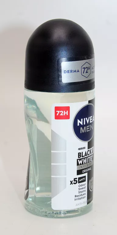 DEZODORANT W KULCE NIVEA MEN BLACK & WHITE INVISIBLE ORGINAL 72H