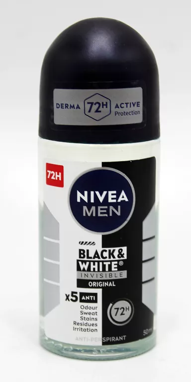 DEZODORANT W KULCE NIVEA MEN BLACK & WHITE INVISIBLE ORGINAL 72H