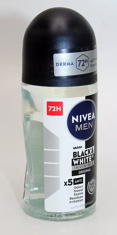 DEZODORANT W KULCE NIVEA MEN BLACK & WHITE INVISIBLE ORGINAL 72H