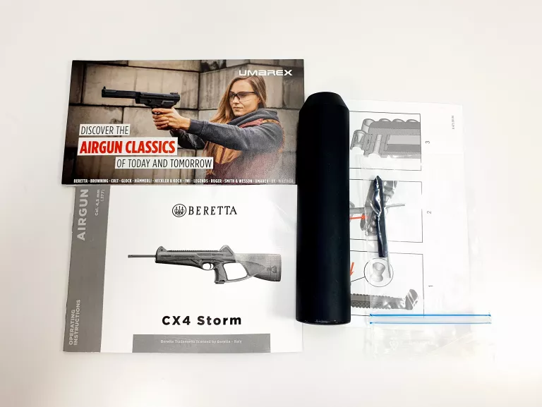 WIATRÓWKA NA CO2 UMAREX BERETTA CX4 STORM XT KALIBER 4,5 MM POKROWIEC