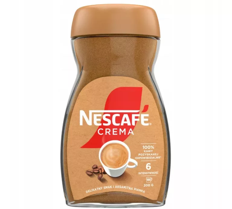 KAWA ROZPUSZCZALNA NESCAFE CREMA 200G