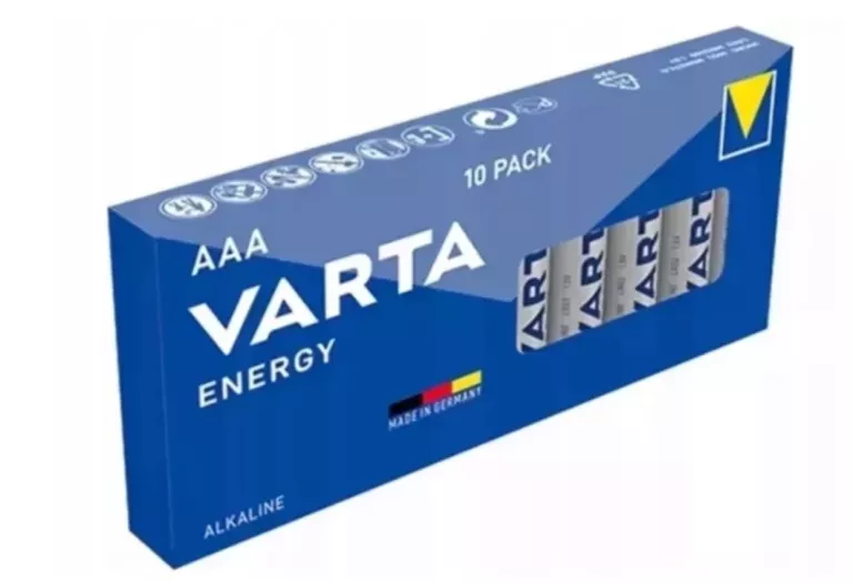 BATERIA ALKALICZNA VARTA AAA (R3) 10 SZT.