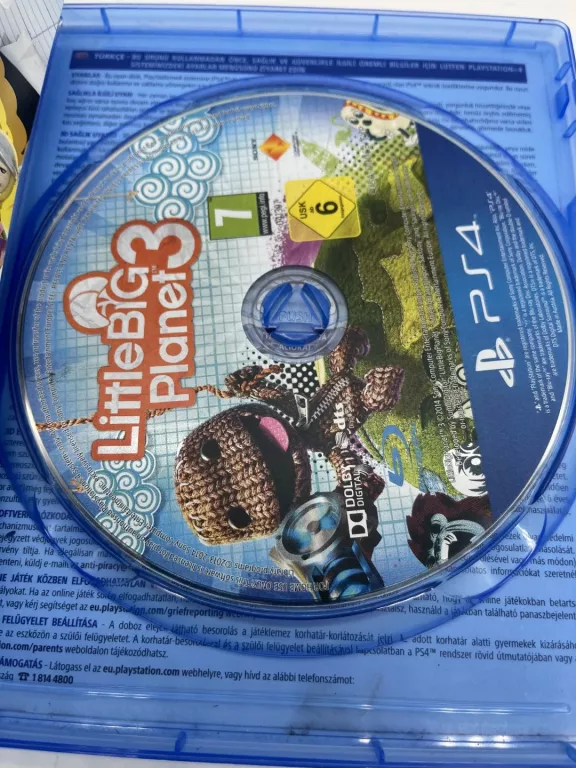 GRA PS4 LITTLE BIG PLANET 3