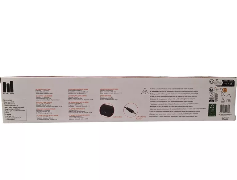 GŁOŚNIK FLAME SOUNDBAR STEREO 2.0 ROSELAND RS-810
