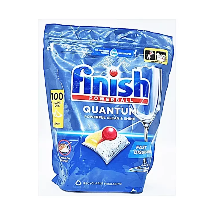 KAPSUŁKI FINISH QUANTUM ALL IN 1 LEMON 100 SZT.