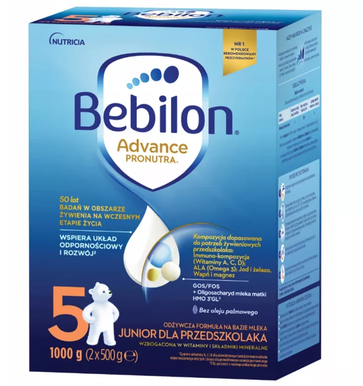 MLEKO BEBILON 1000 G 25 - 36 MIESIĘCY 1000G