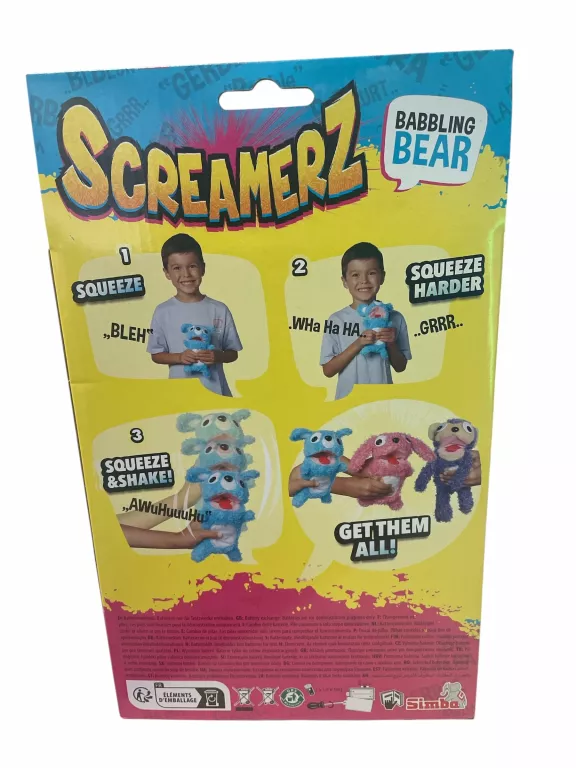 SCREAMERZ MIŚ NIEBIESKI