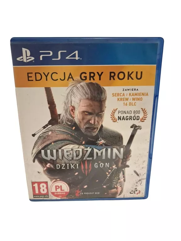 GRA NA PS4 WIEDŹMIN DZIKI GON
