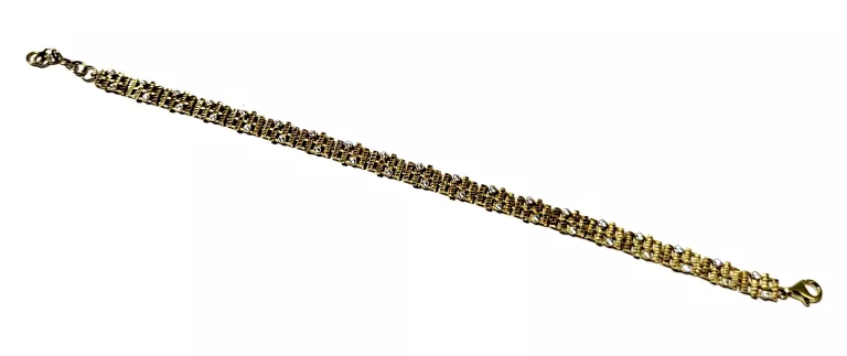 ŚLICZNA ZŁOTA BRANSOLETKA 585 6,06 G