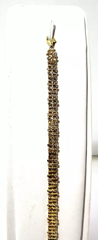 ŚLICZNA ZŁOTA BRANSOLETKA 585 6,06 G