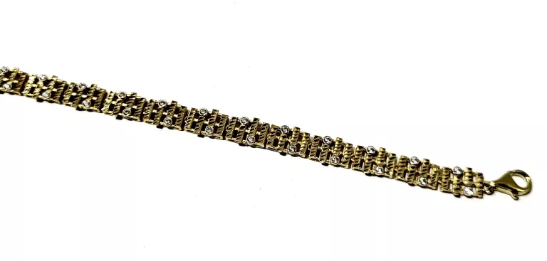ŚLICZNA ZŁOTA BRANSOLETKA 585 6,06 G