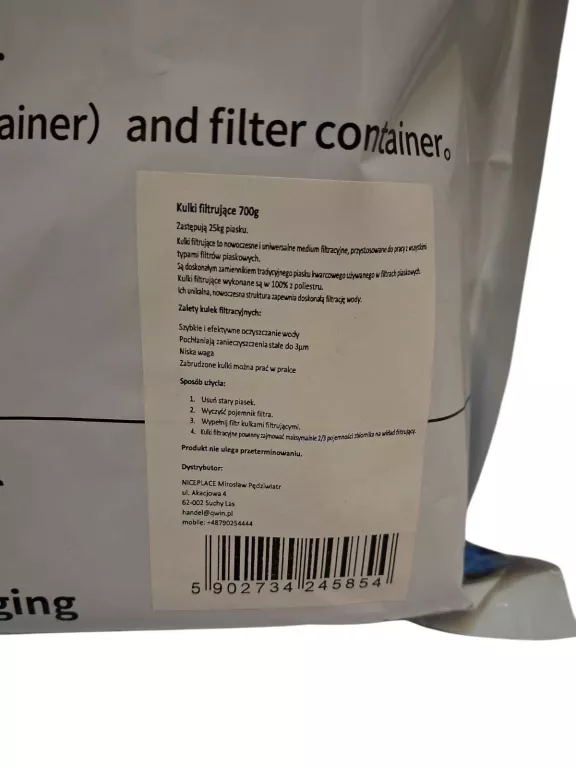 FILTER BALLS 700G