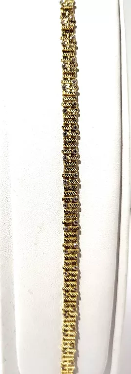 ŚLICZNA ZŁOTA BRANSOLETKA 585 6,06 G
