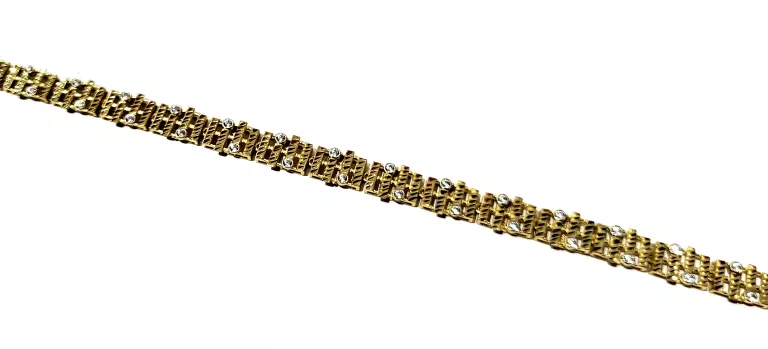ŚLICZNA ZŁOTA BRANSOLETKA 585 6,06 G
