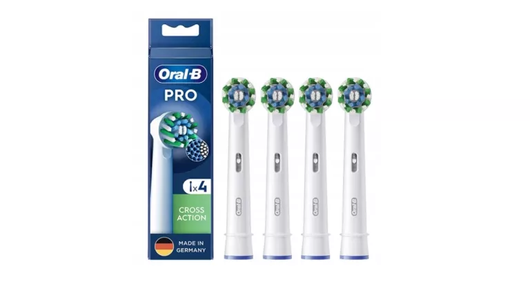 4X KOŃCÓWKA DO SZCZOTECZKI ORAL-B EB50RX CROSS ACTION PRO WHITE