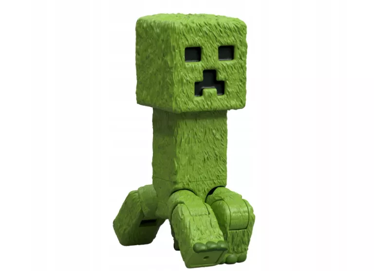 MINECRAFT MOVIE FIGURKA FILMOWA CREEPER + AKCESORIA