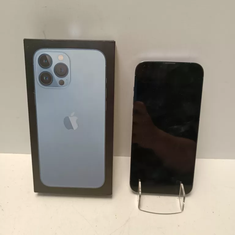 TELEFON APPLE IPHONE 13 PRO MAX  256GB BATERIA 82% ZBITE PLECY!!!