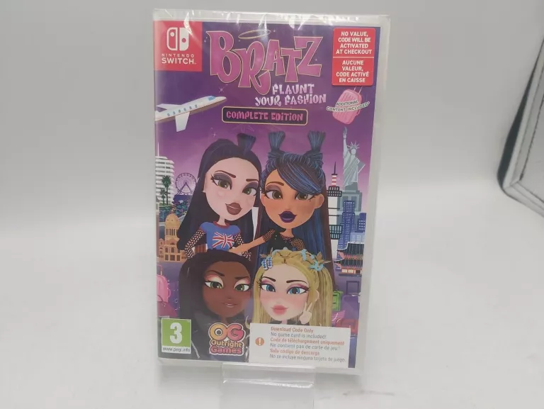 GRA NINTENDO SWITCH BRATZ FLAUNT YOUR FASHION, KOD!!!