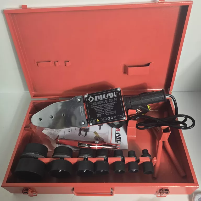 ZGRZEWARKA DO RUR PCV DUŻA 1500W MAR-POL