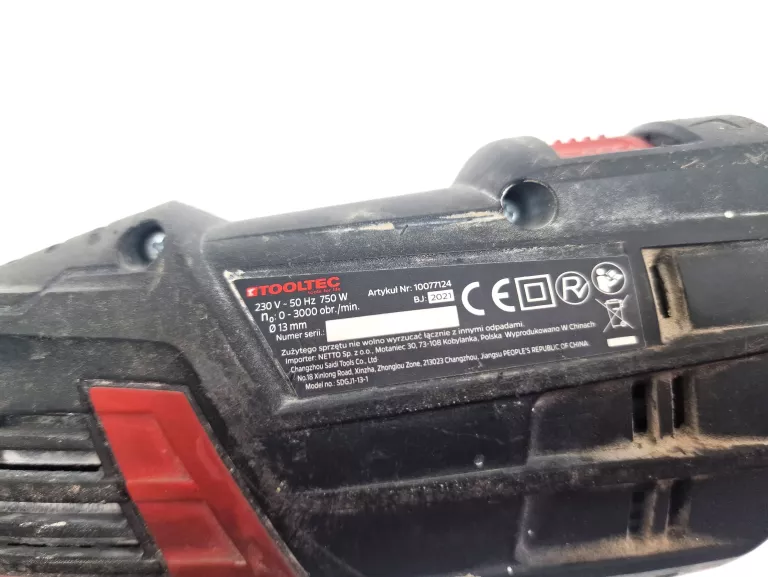 WIERTARKA UDAROWA TOOLTEC 750W