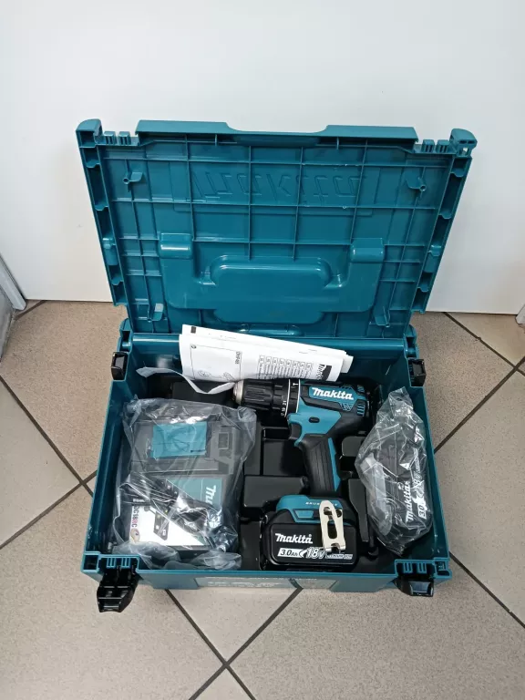WKRĘTARKA MAKITA DHP485 W ZESTAWIE, IGŁA!!