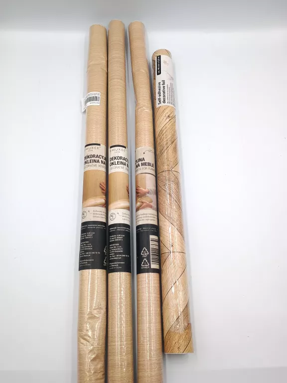 SMUKEE DEKORACYJNA OKLEINA 67,5X200CM 3SZT.+ 45CMX2,5M