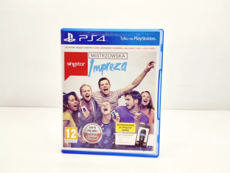 GRA NA PS4 SINGSTAR MISTRZOWSKA IMPREZA